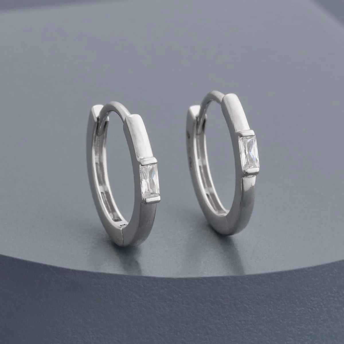 92.5 Silver Earring 194735 - Image 5