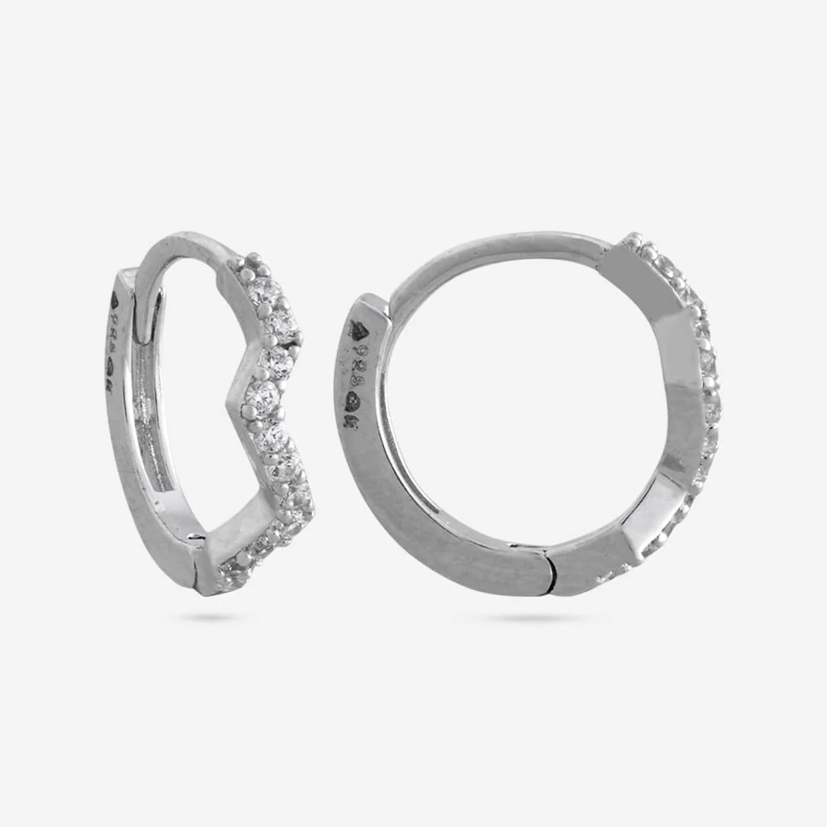 92.5 Silver Earring 194736 - Image 7