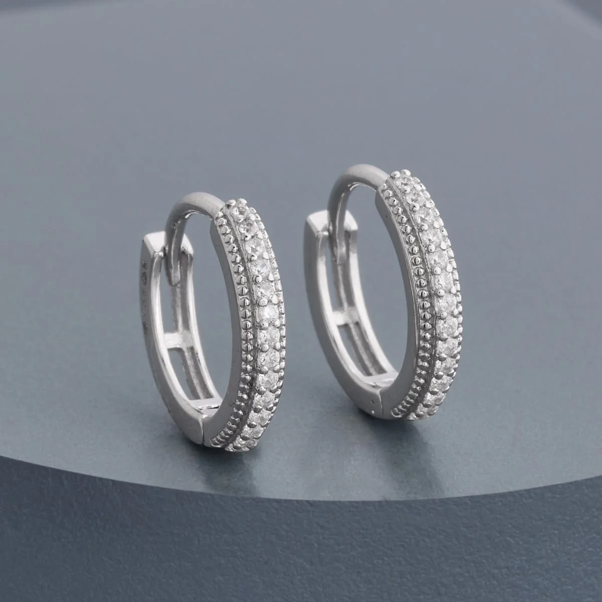 92.5 Silver Earring 194743 - Image 2