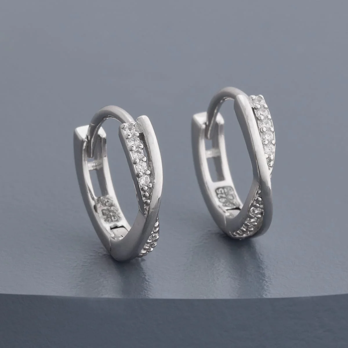 92.5 Silver Earring 194746 - Image 6