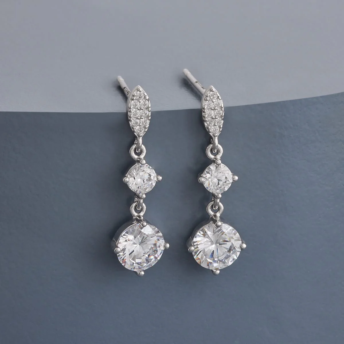 92.5 Silver Earring 194747 - Image 5