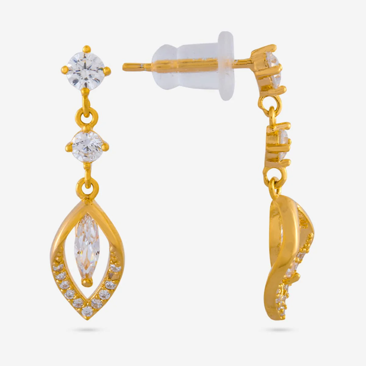 92.5 Silver Earring 194748 - Image 4