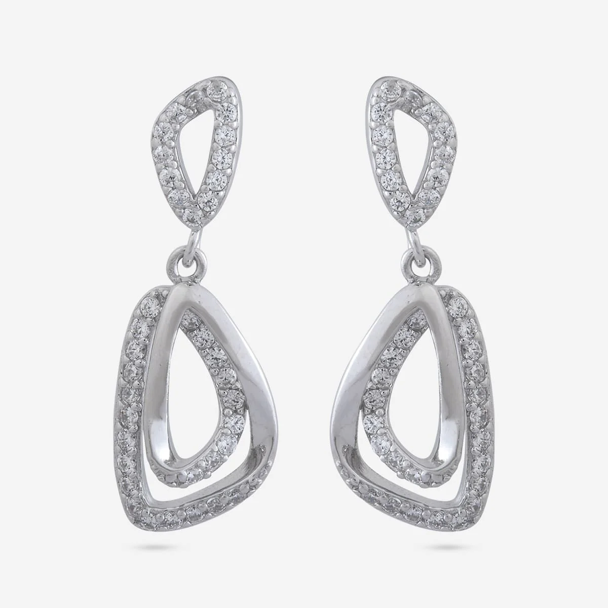 92.5 Silver Earring 194750 - Image 4