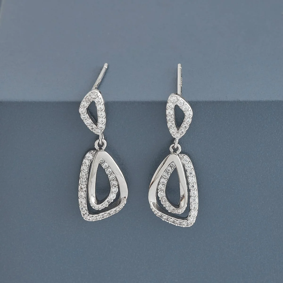 92.5 Silver Earring 194750 - Image 5