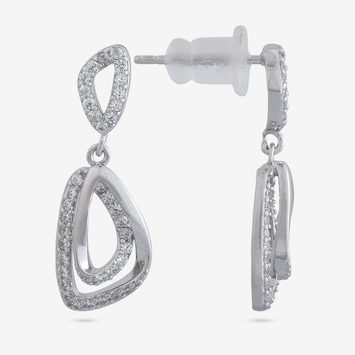 92.5 Silver Earring 194750 - Image 7