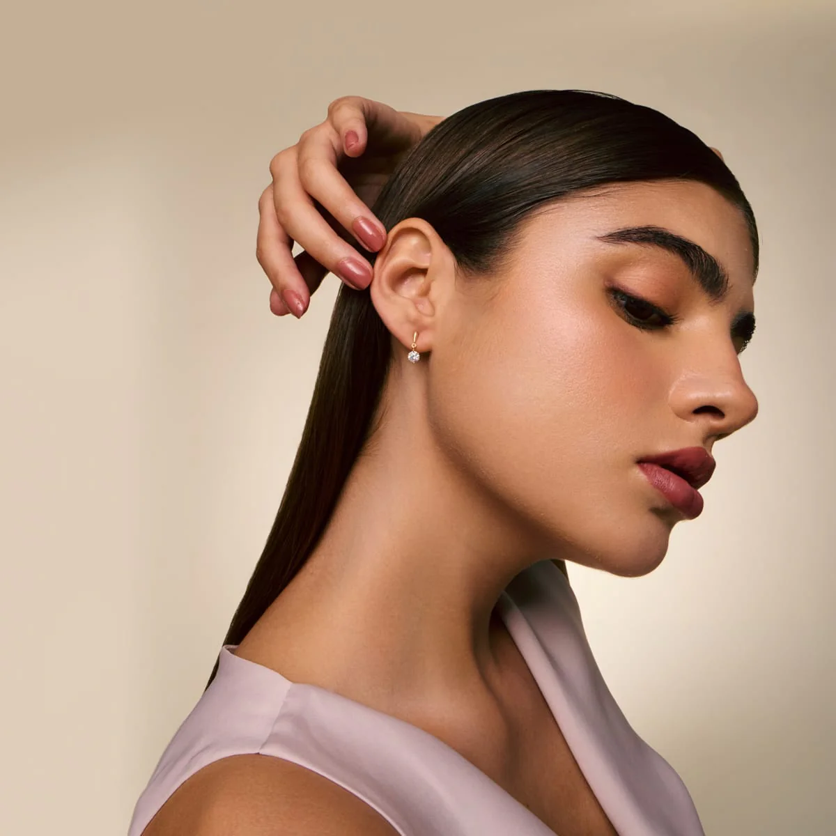 92.5 Silver Earring 194752 - Image 3