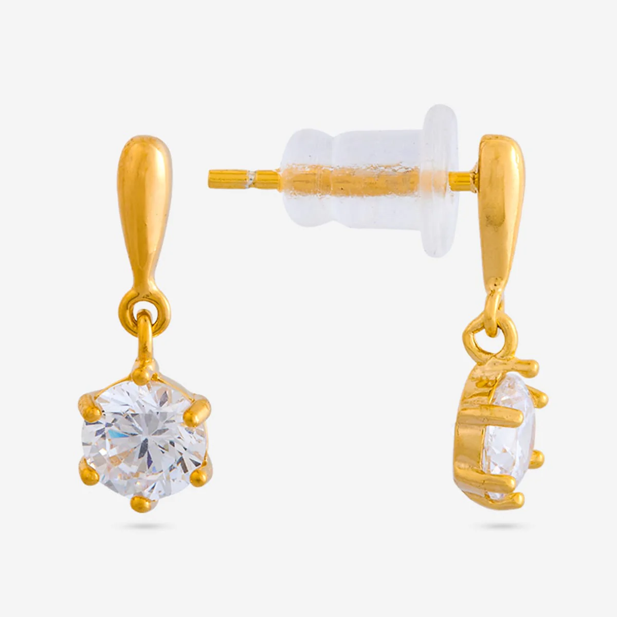 92.5 Silver Earring 194752 - Image 4