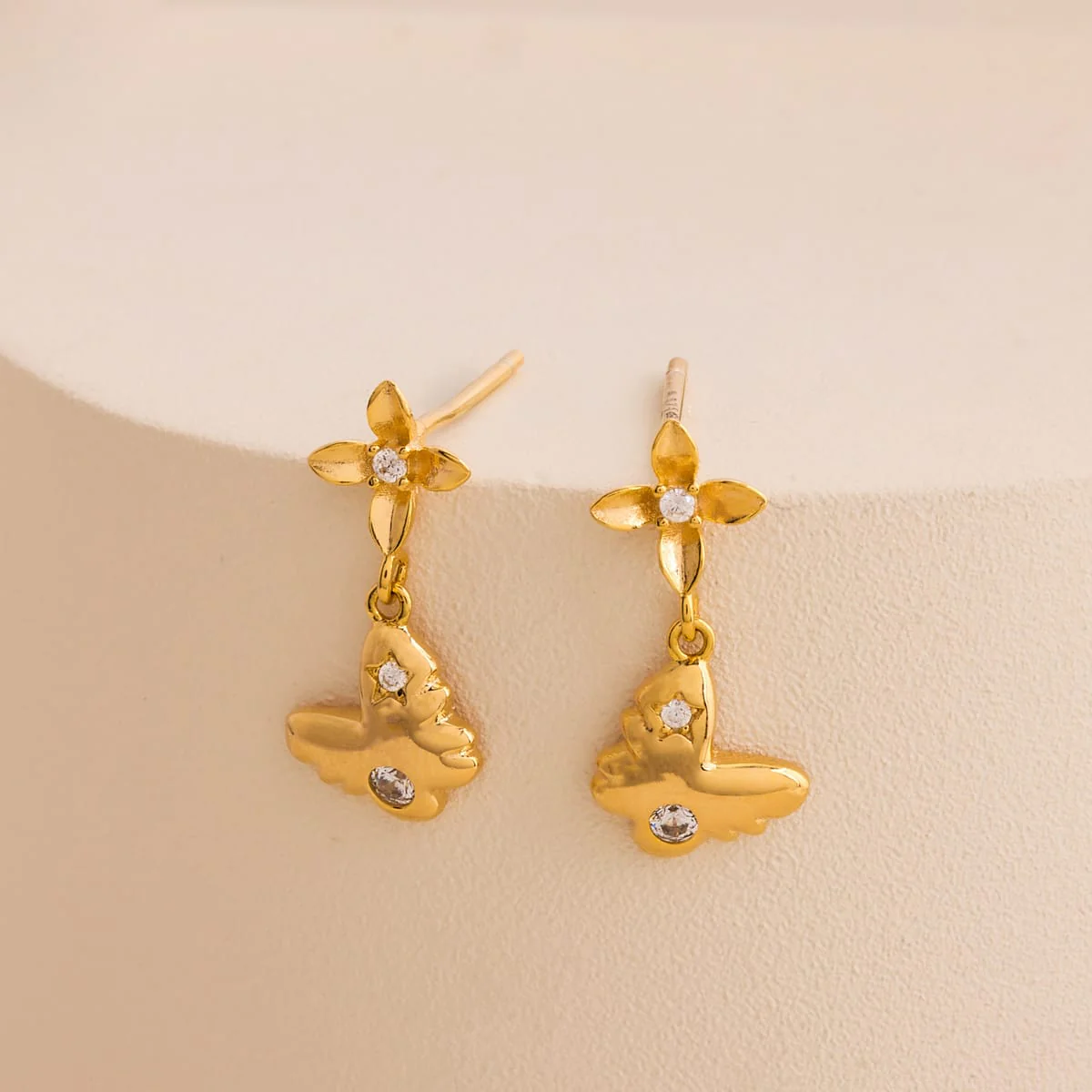 92.5 Silver Earring 194754 - Image 2
