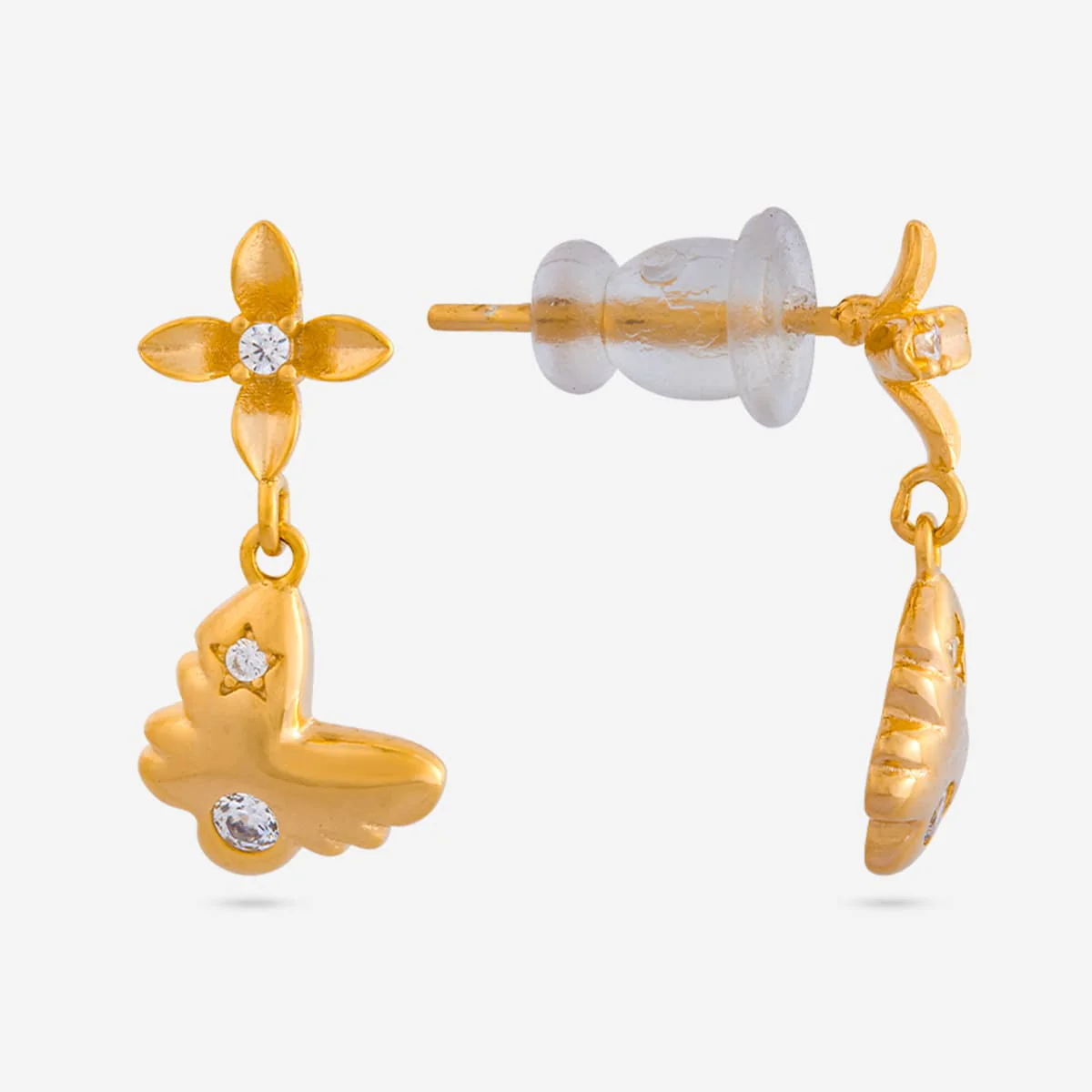 92.5 Silver Earring 194754 - Image 4
