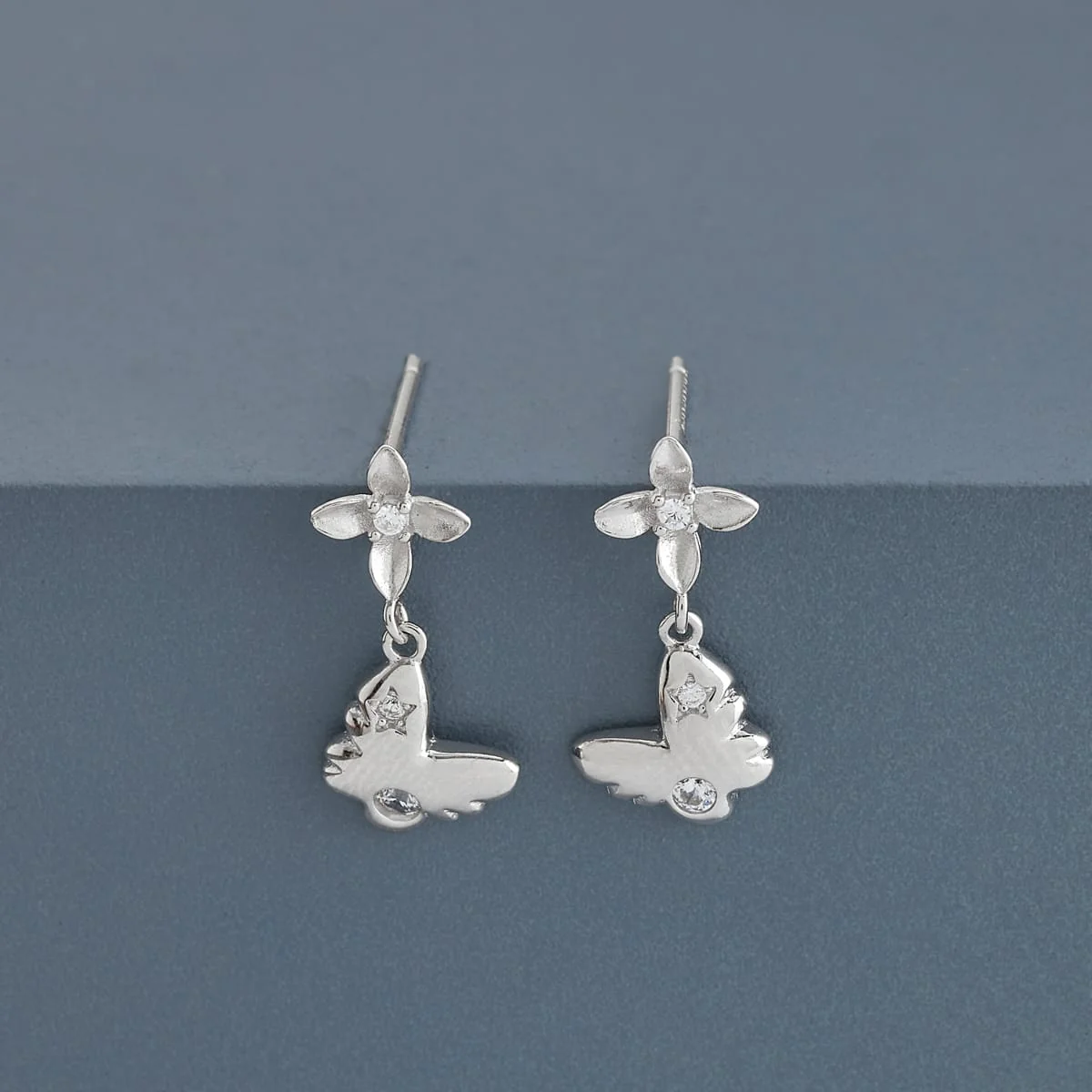 92.5 Silver Earring 194754 - Image 6