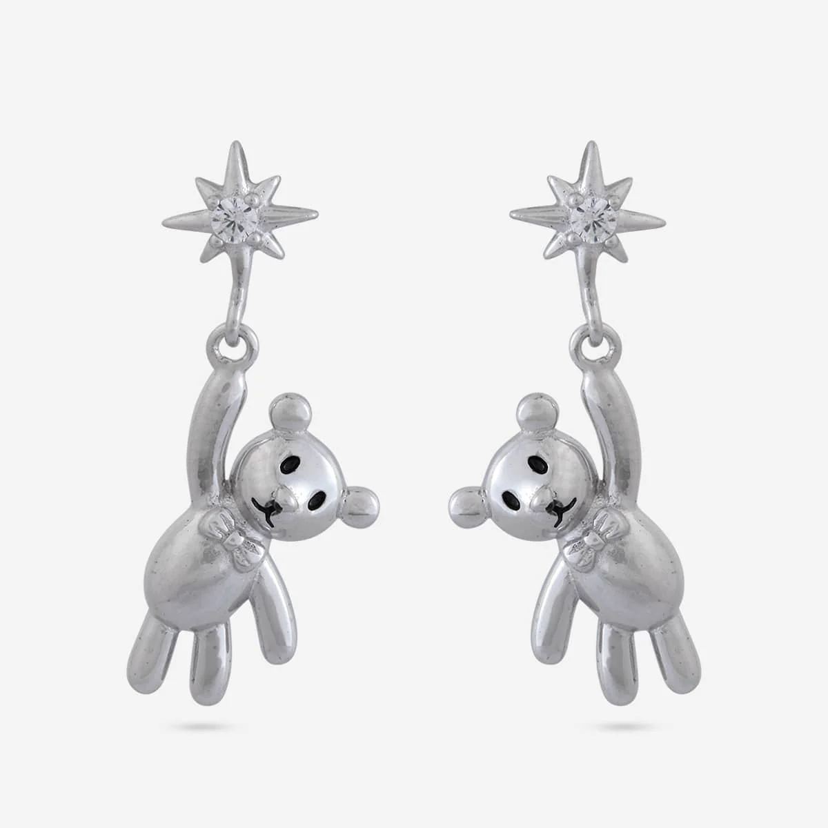 92.5 Silver Earring 194755 - Image 5