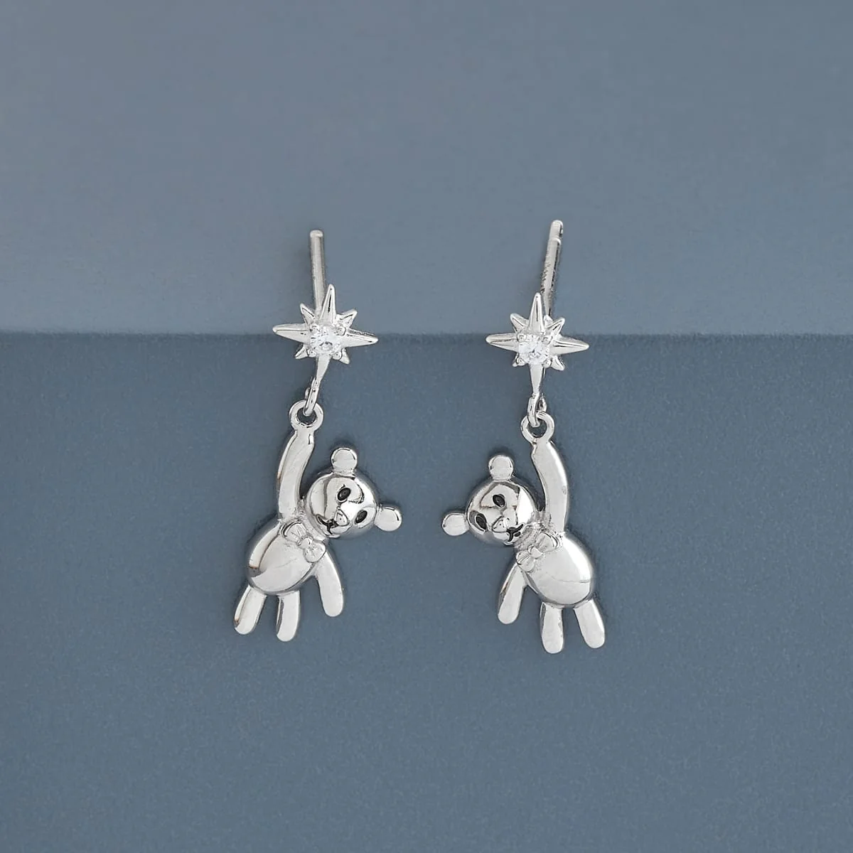 92.5 Silver Earring 194755 - Image 6