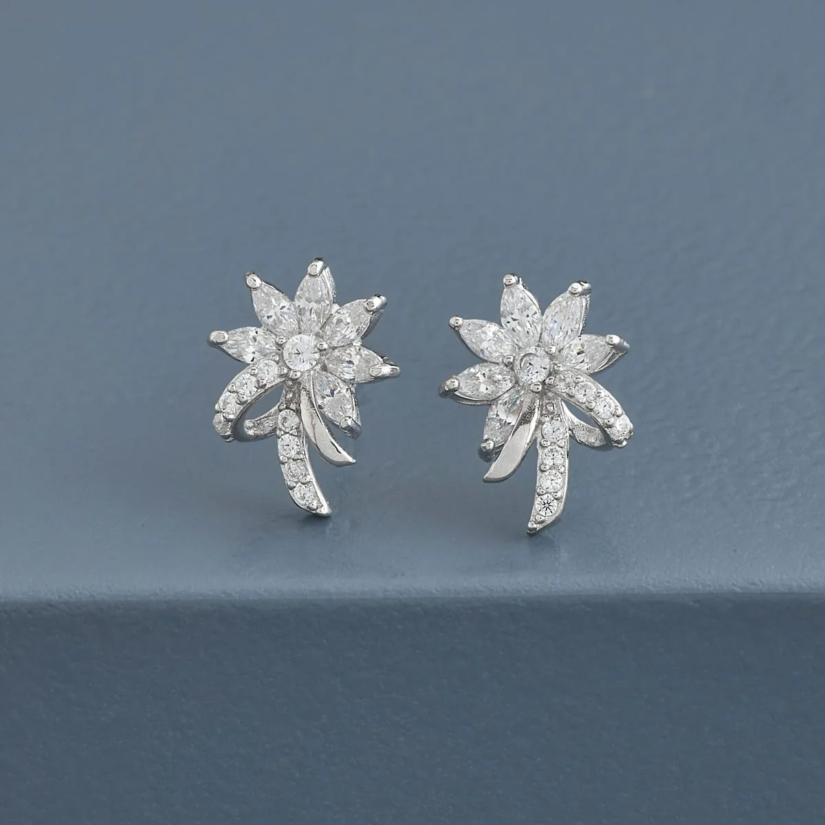 92.5 Silver Earring 194942 - Image 6