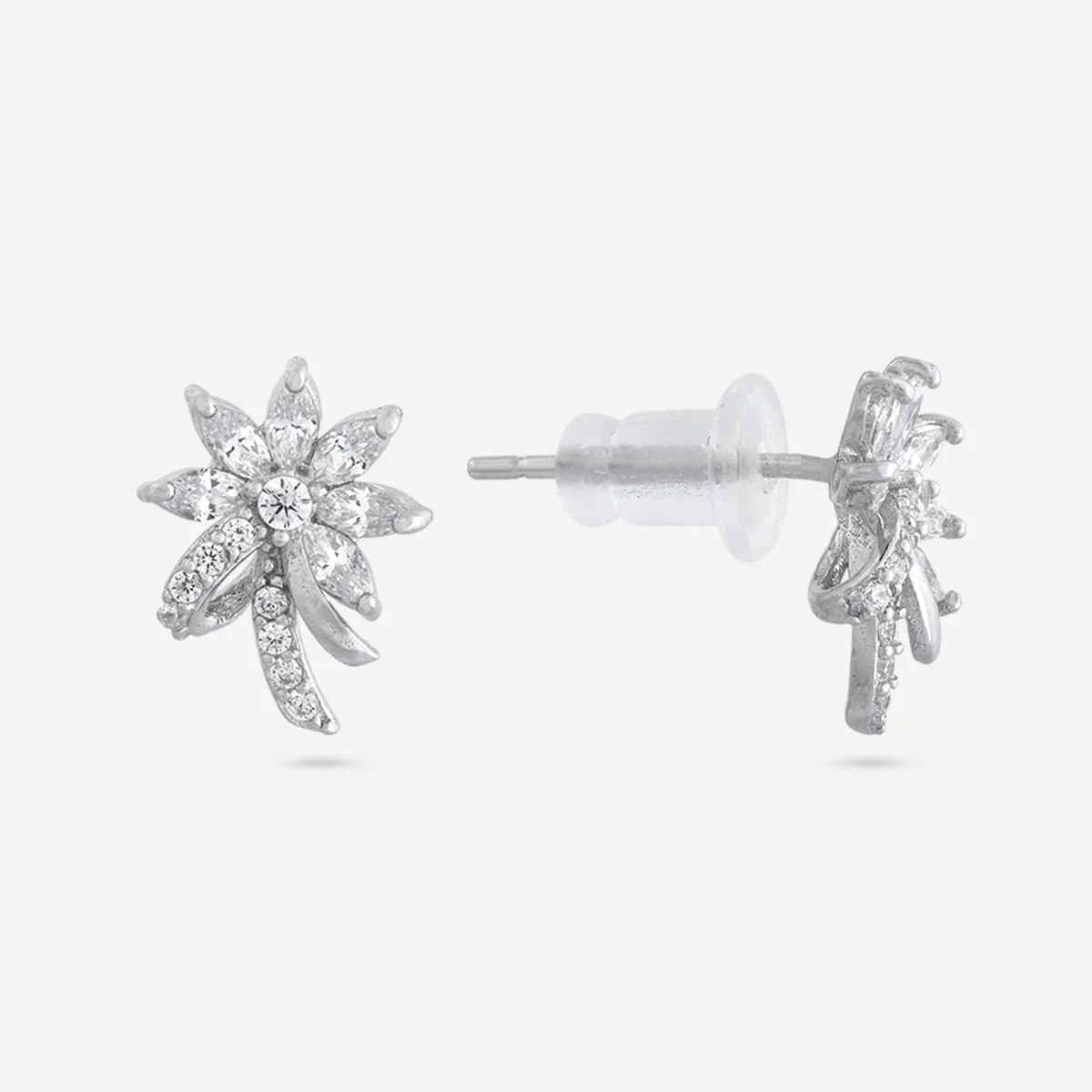 92.5 Silver Earring 194942 - Image 7