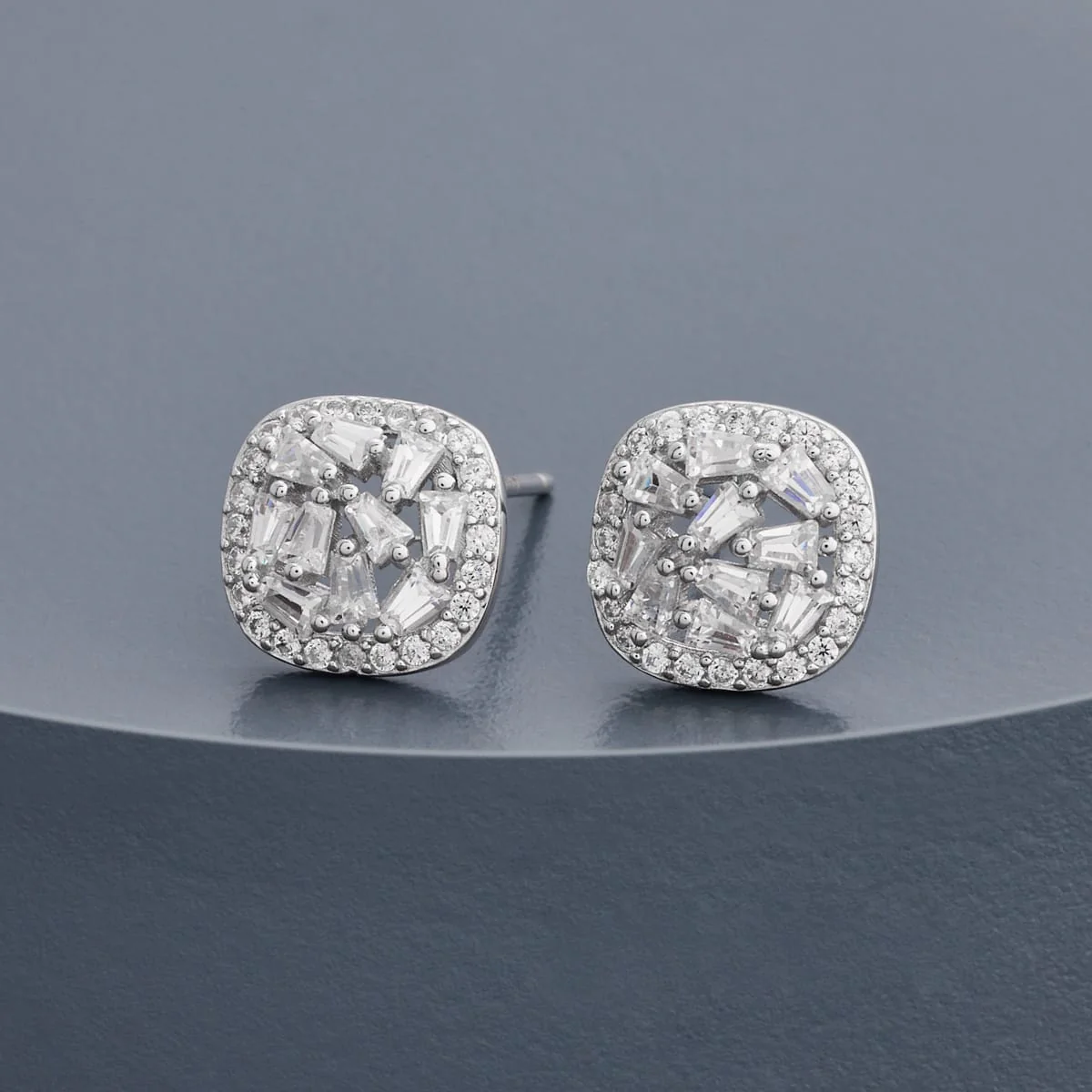 92.5 Silver Earring 194945 - Image 6