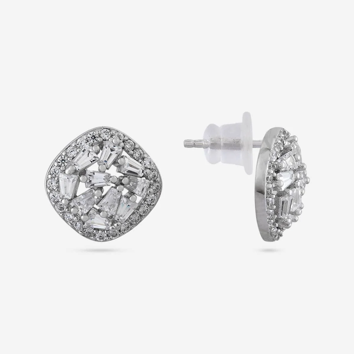 92.5 Silver Earring 194945 - Image 7