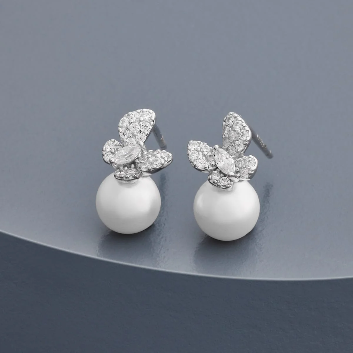 92.5 Silver Earring 194951 - Image 6
