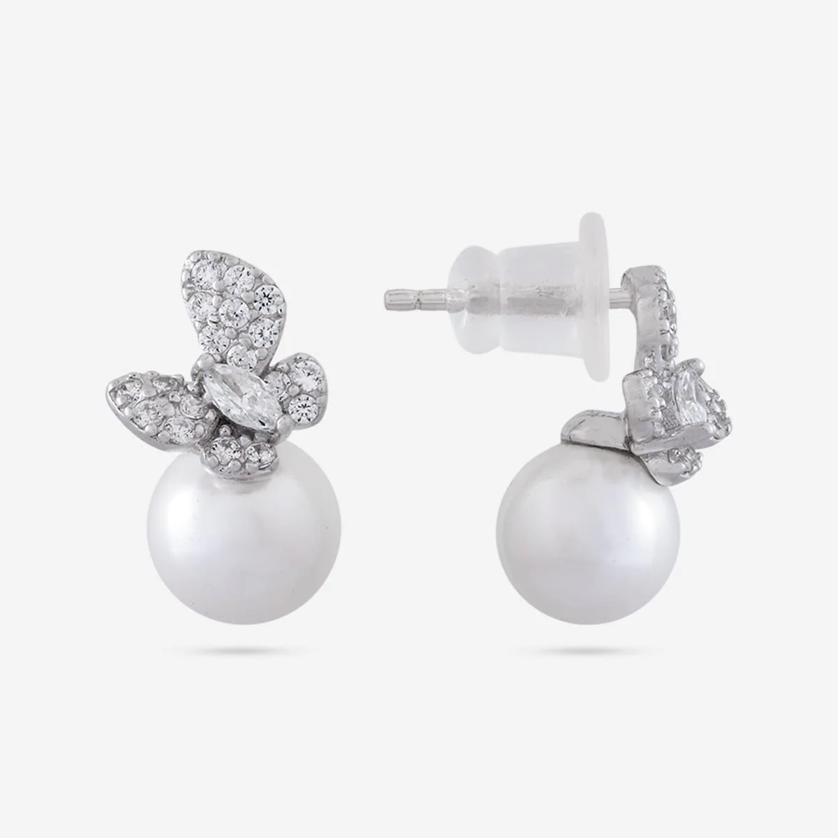 92.5 Silver Earring 194951 - Image 7