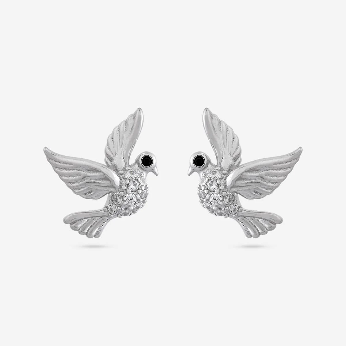 92.5 Silver Earring 194952 - Image 4