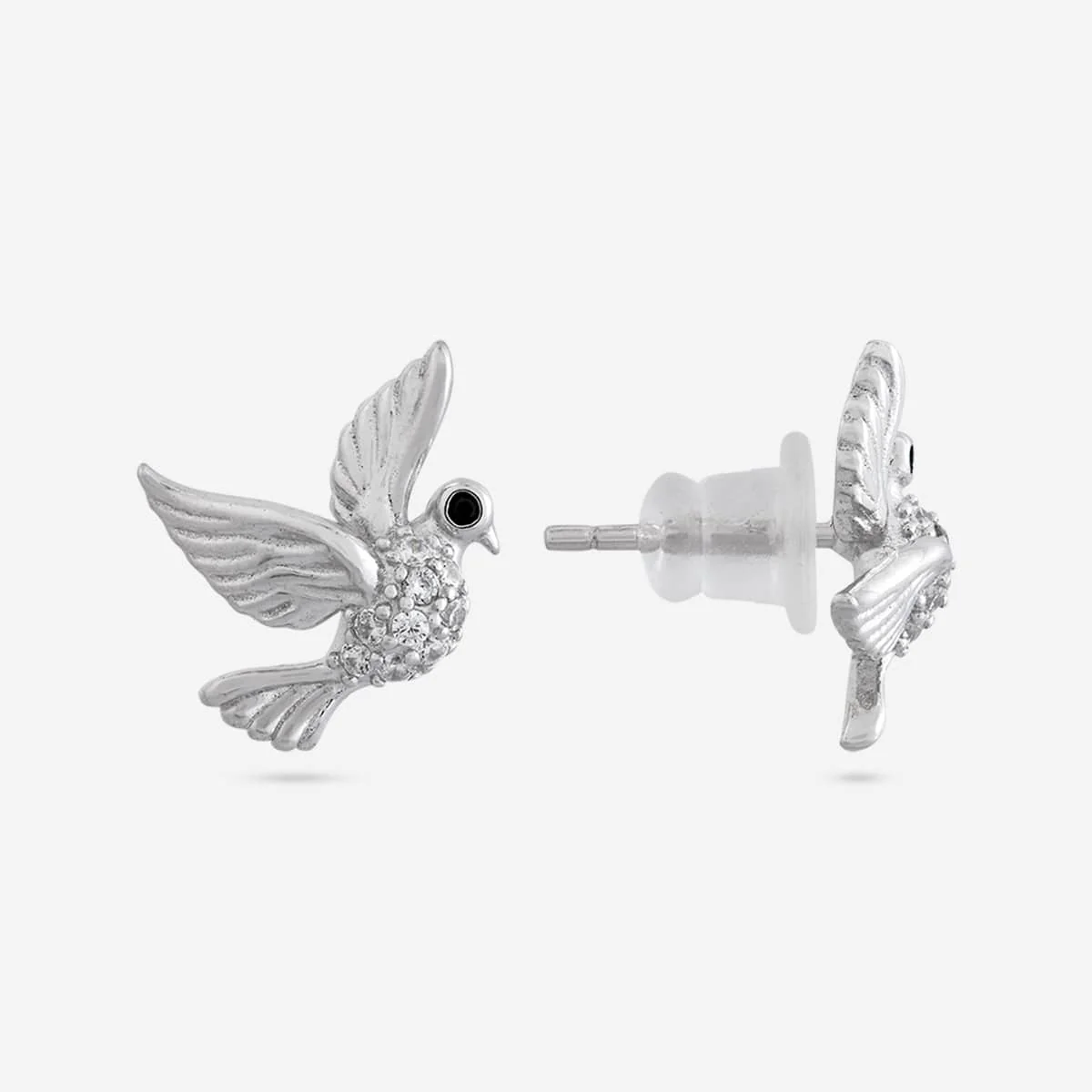92.5 Silver Earring 194952 - Image 7