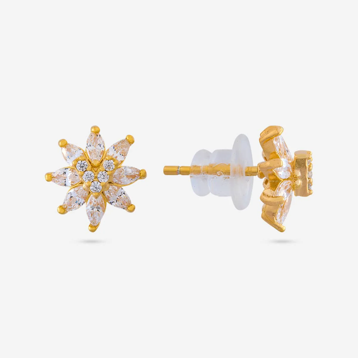92.5 Silver Earring 194954 - Image 3