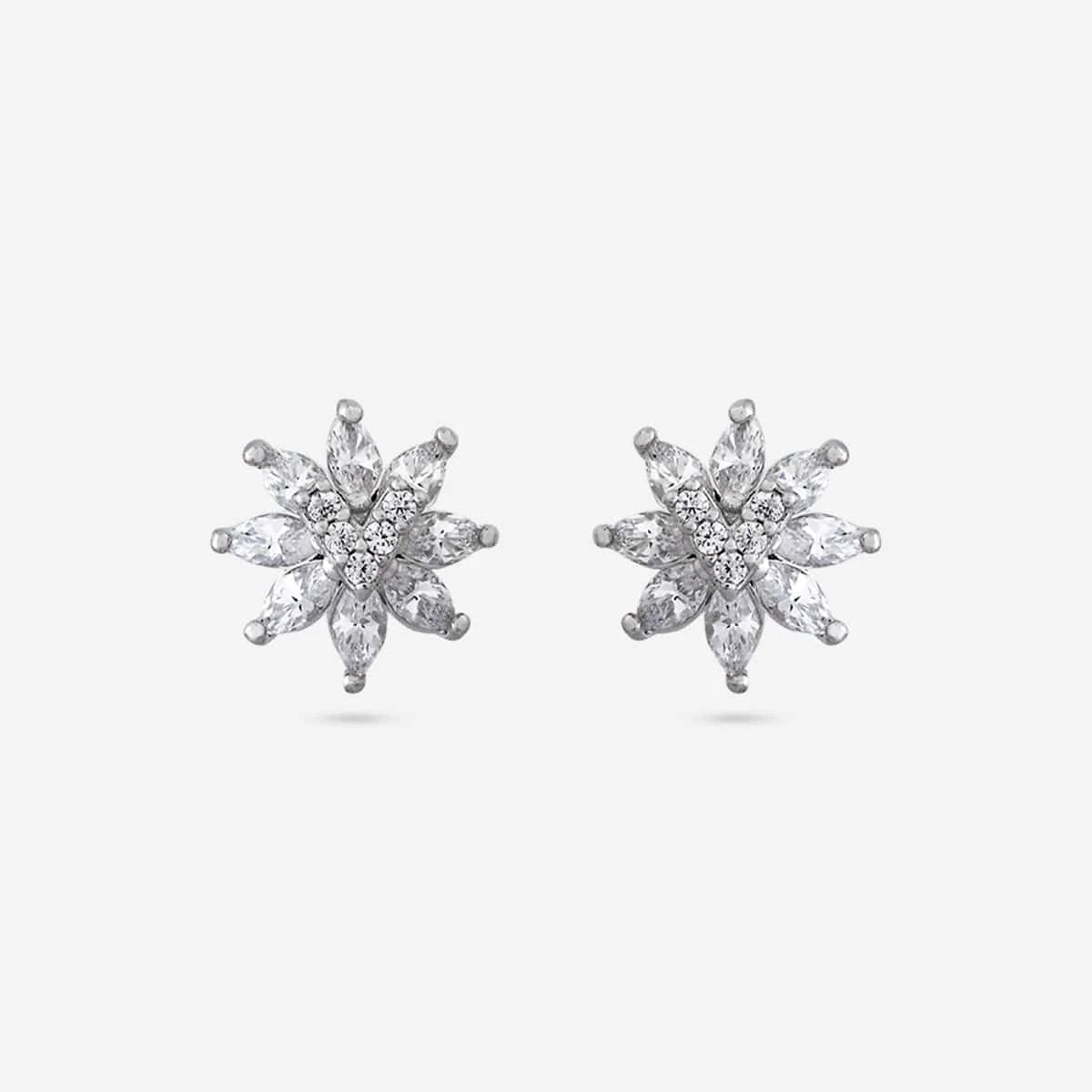 92.5 Silver Earring 194954 - Image 4