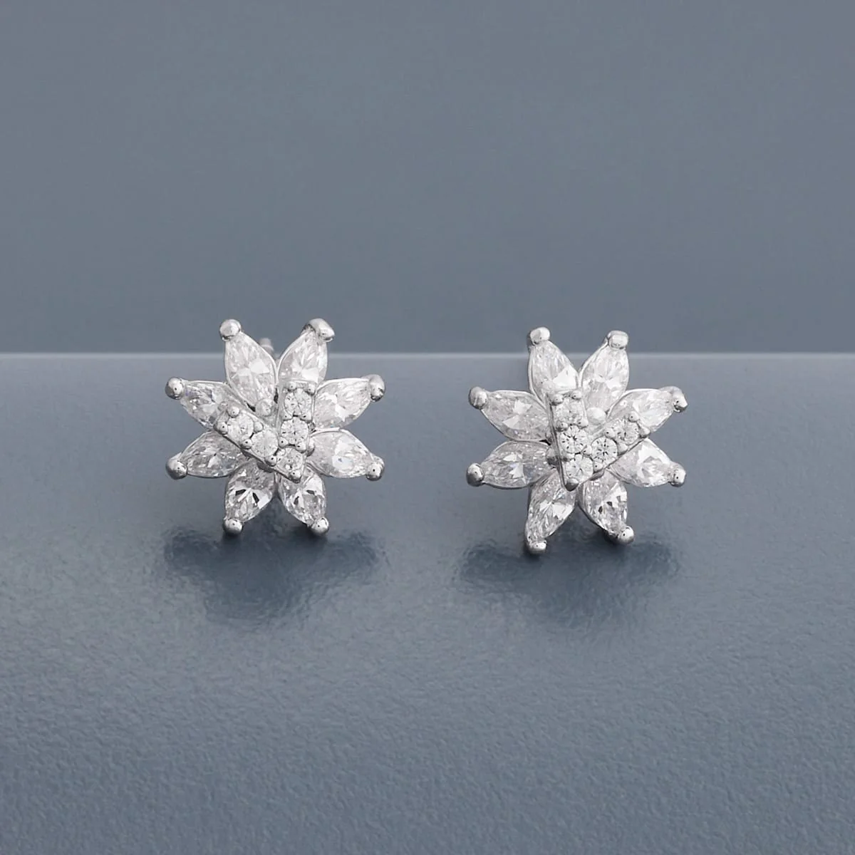 92.5 Silver Earring 194954 - Image 5