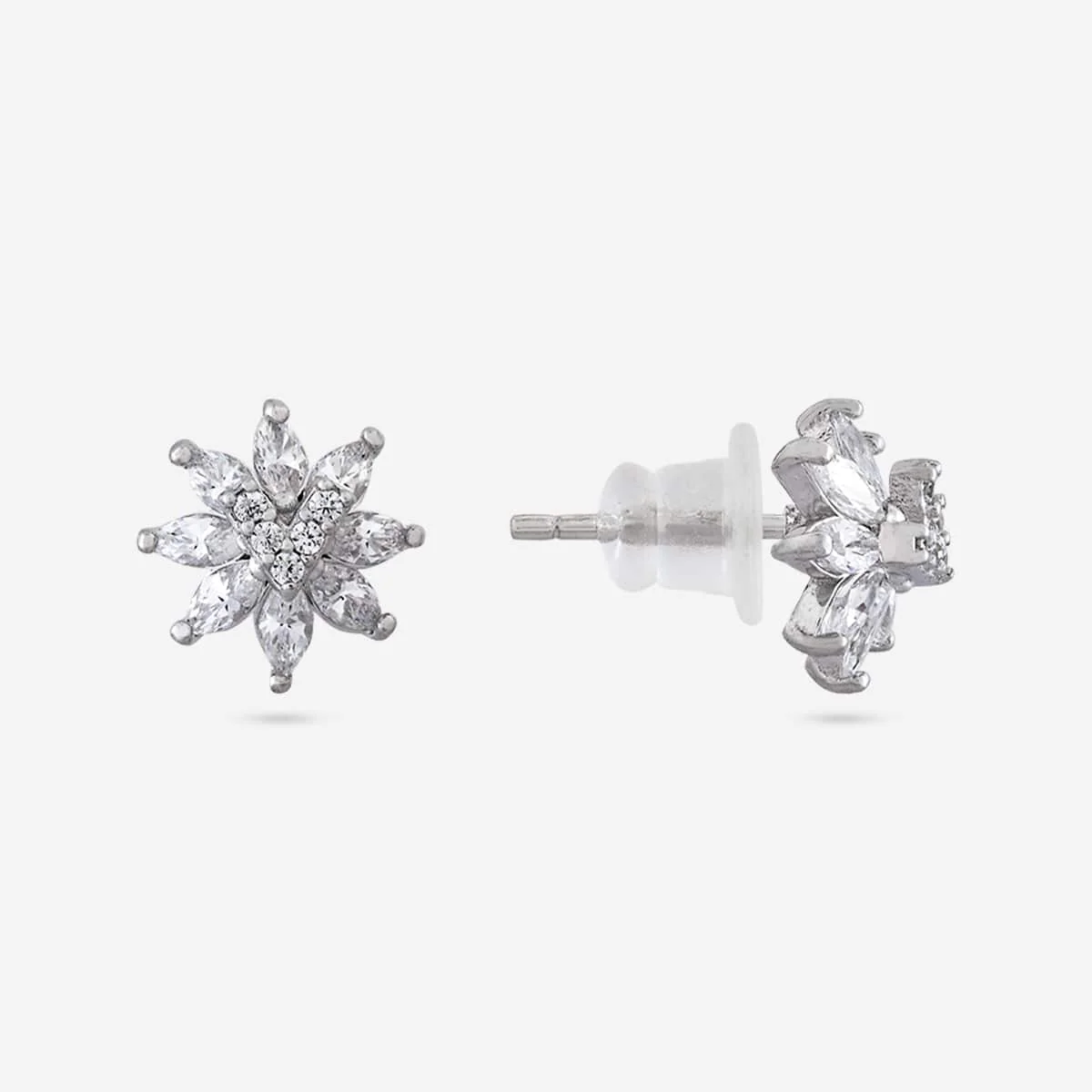 92.5 Silver Earring 194954 - Image 7