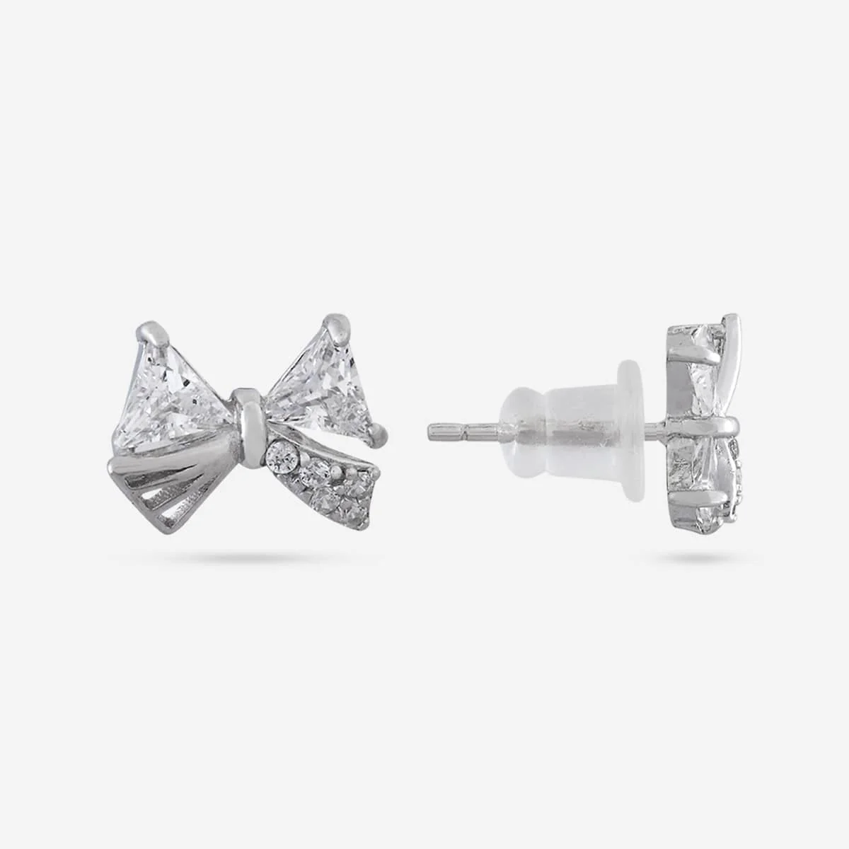92.5 Silver Earring 194957 - Image 7