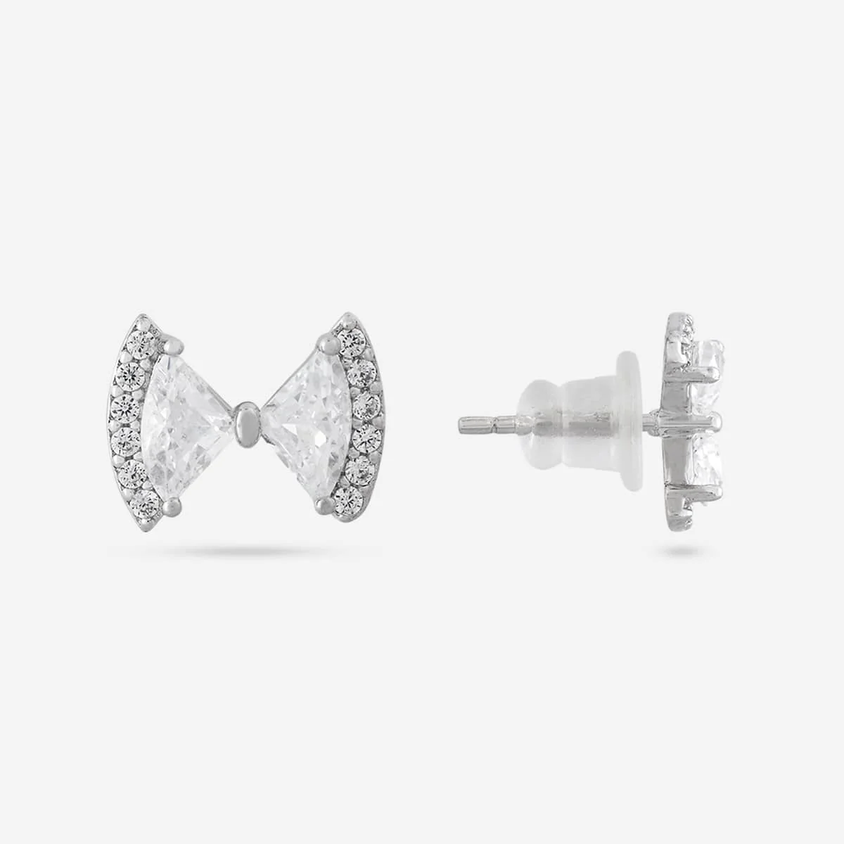 92.5 Silver Earring 194962 - Image 7
