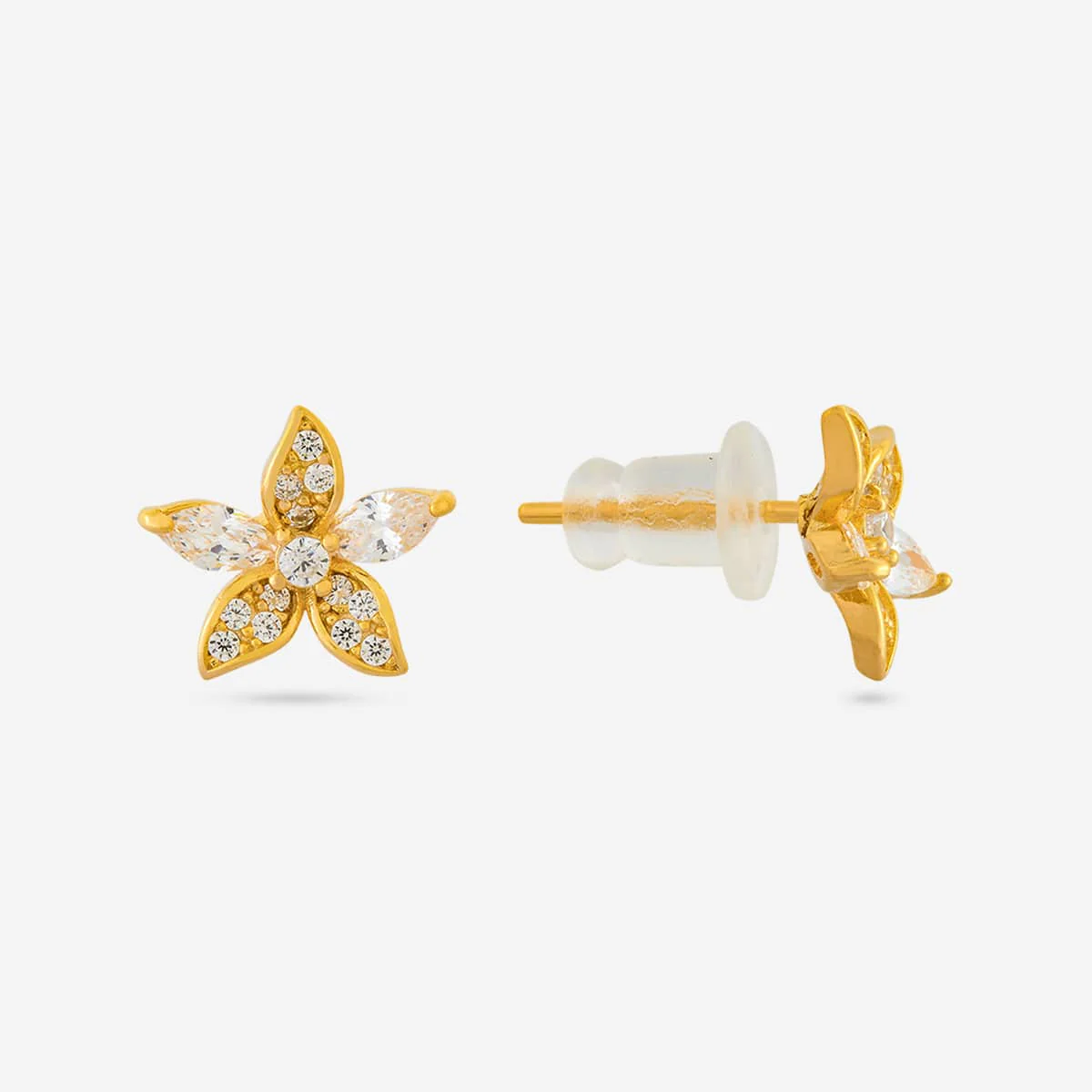 92.5 Silver Earring 194965 - Image 3