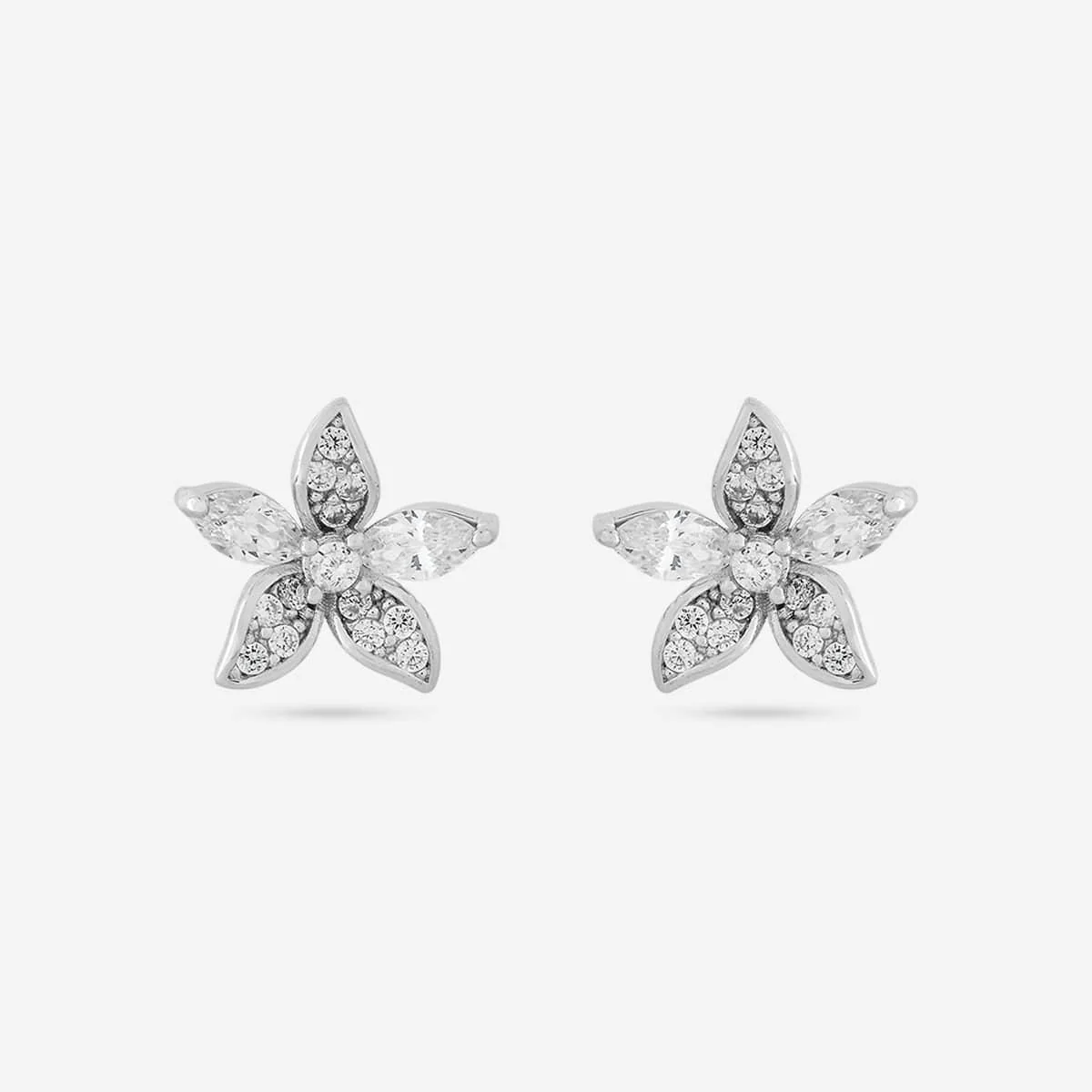 92.5 Silver Earring 194965 - Image 4