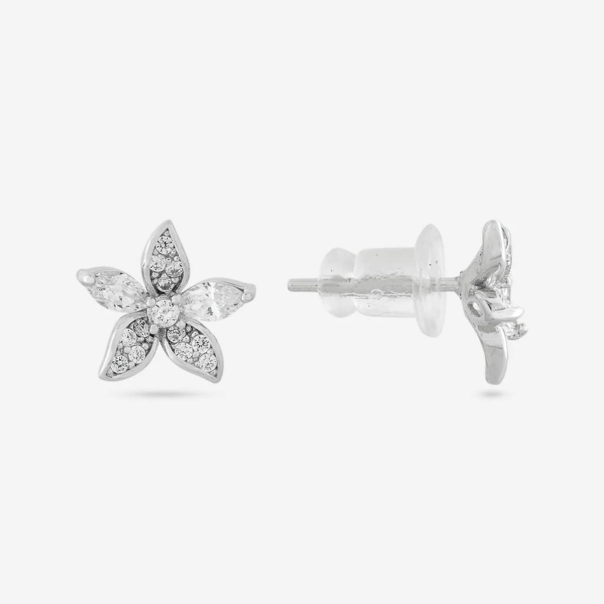 92.5 Silver Earring 194965 - Image 7