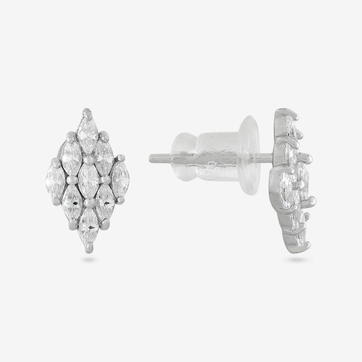 92.5 Silver Earring 194966 - Image 7