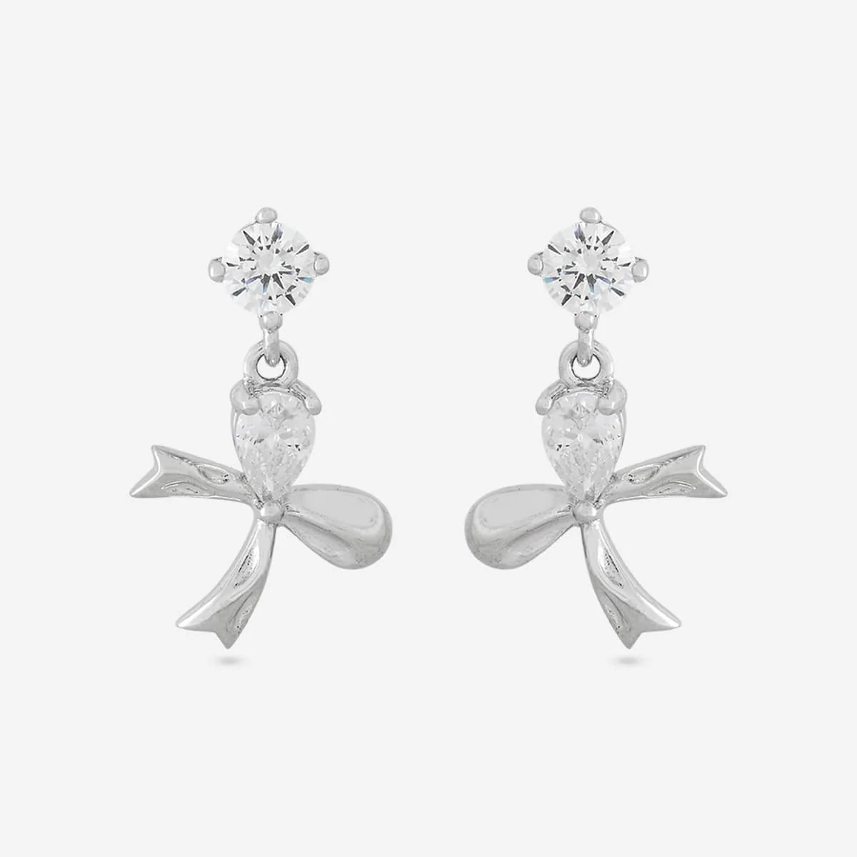 92.5 Silver Earring 194969 - Image 5