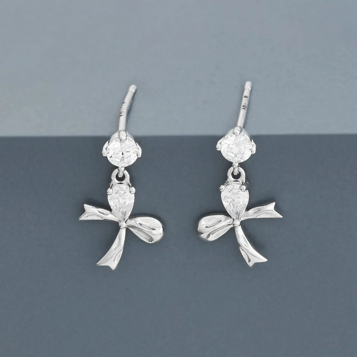 92.5 Silver Earring 194969 - Image 6