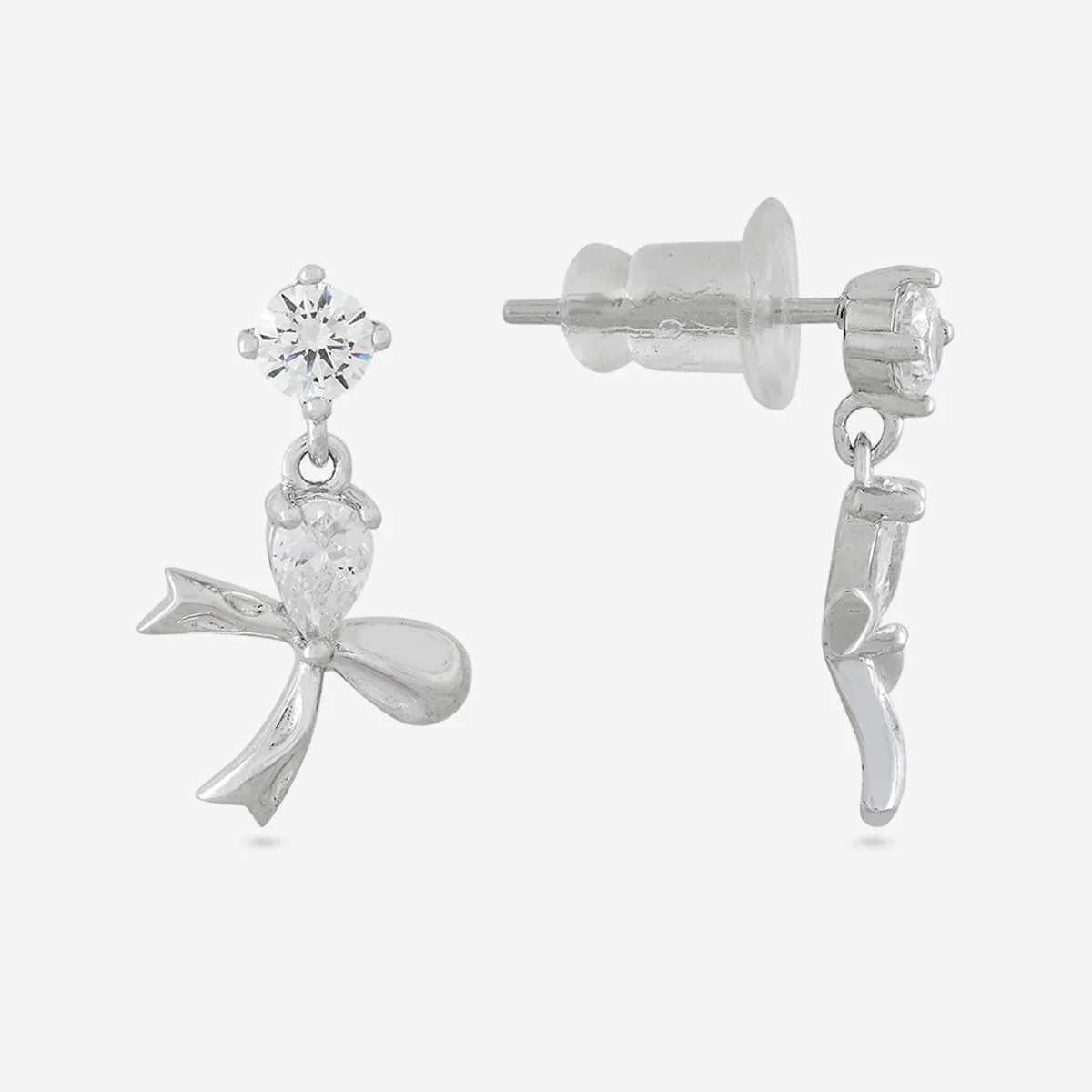 92.5 Silver Earring 194969 - Image 7