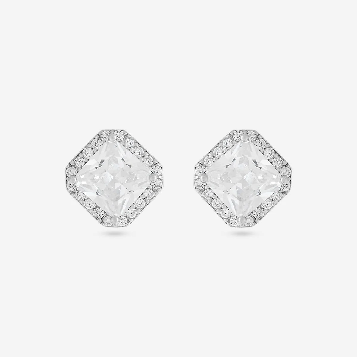 92.5 Silver Earring 194971 - Image 4