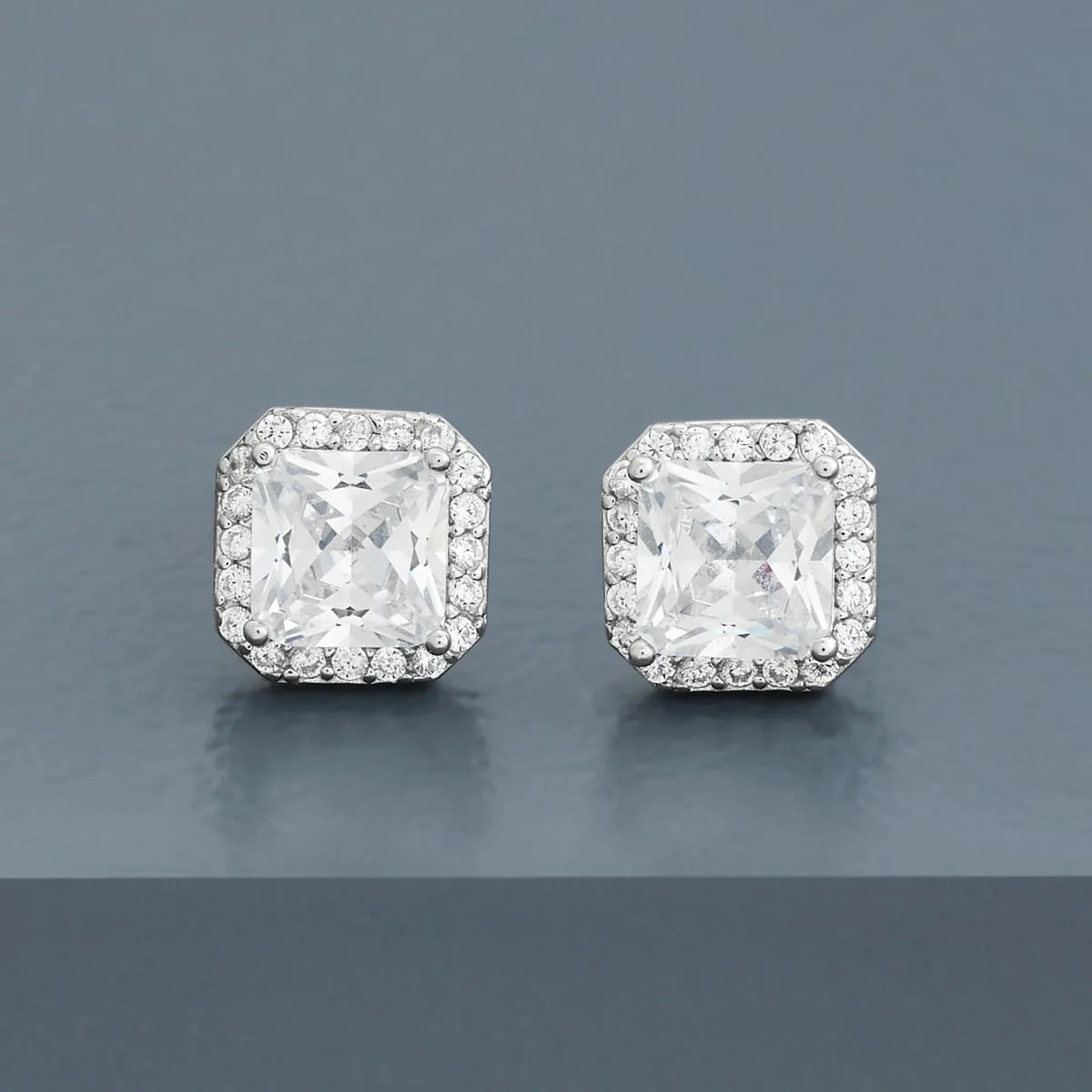 92.5 Silver Earring 194971 - Image 5