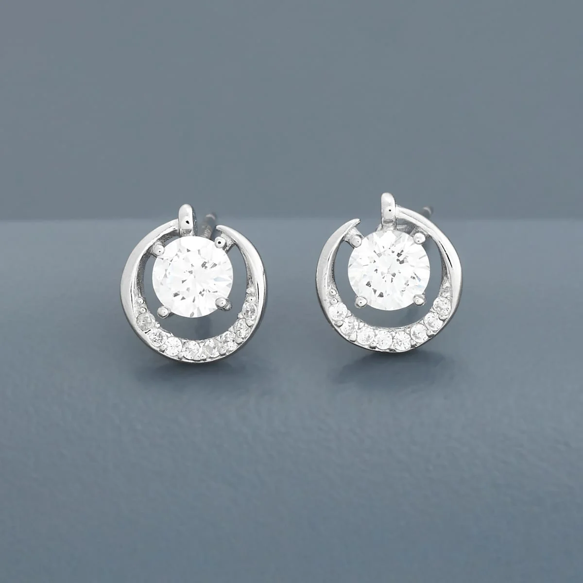 92.5 Silver Earring 194973 - Image 5