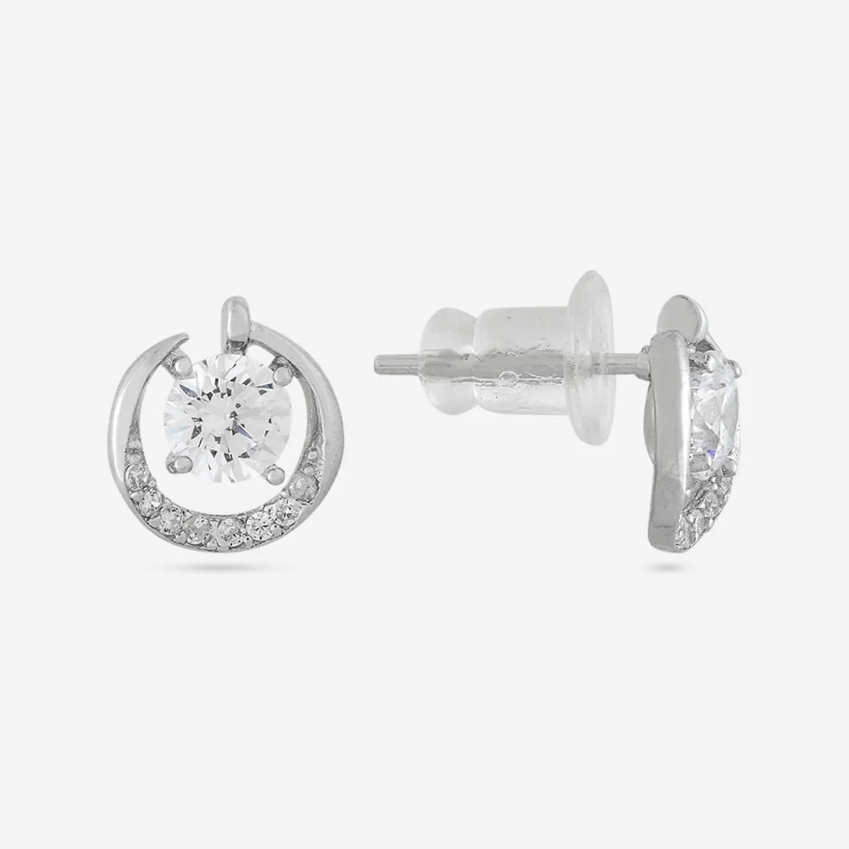 92.5 Silver Earring 194973 - Image 7
