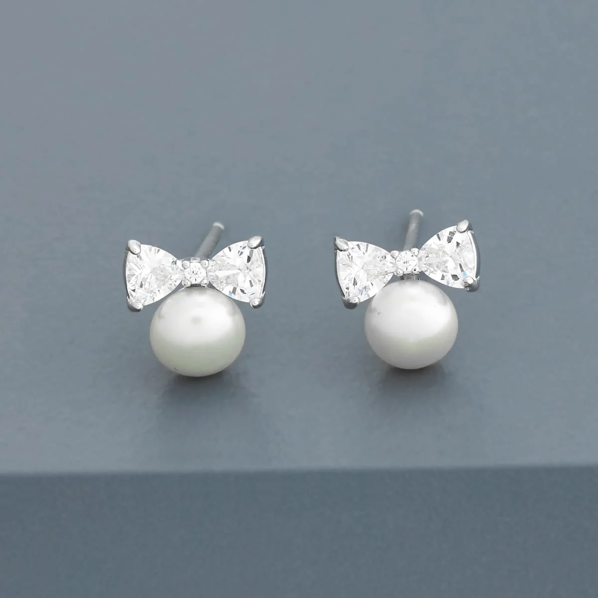 92.5 Silver Earring 194975 - Image 6