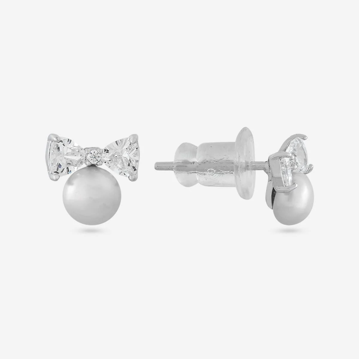 92.5 Silver Earring 194975 - Image 7