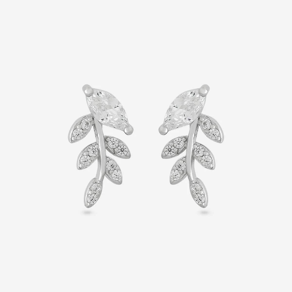 92.5 Silver Earring 194977 - Image 5
