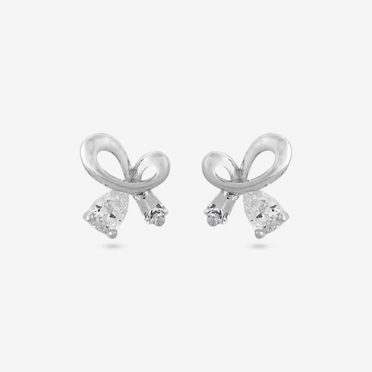 92.5 Silver Earring 194985 - Image 4