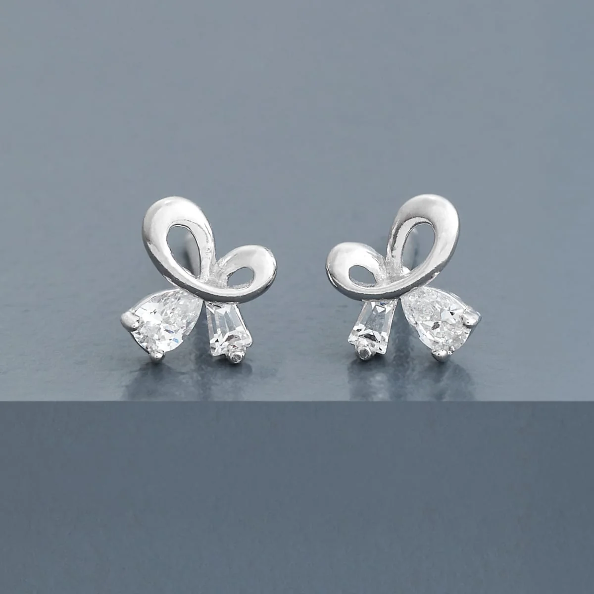 92.5 Silver Earring 194985 - Image 5