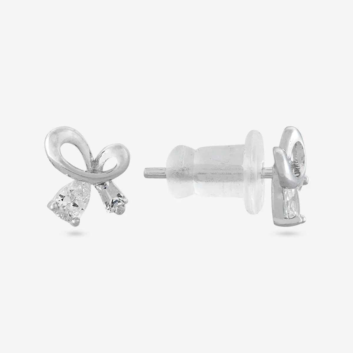 92.5 Silver Earring 194985 - Image 7