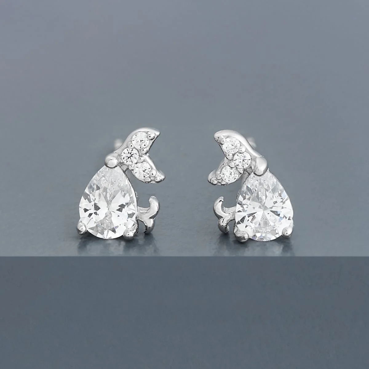 92.5 Silver Earring 194986 - Image 5