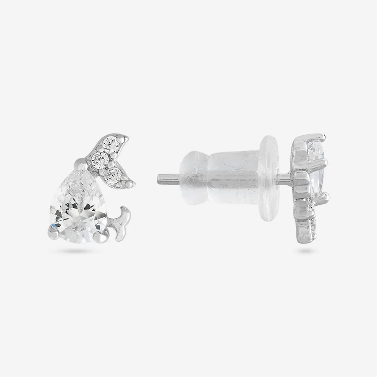 92.5 Silver Earring 194986 - Image 7