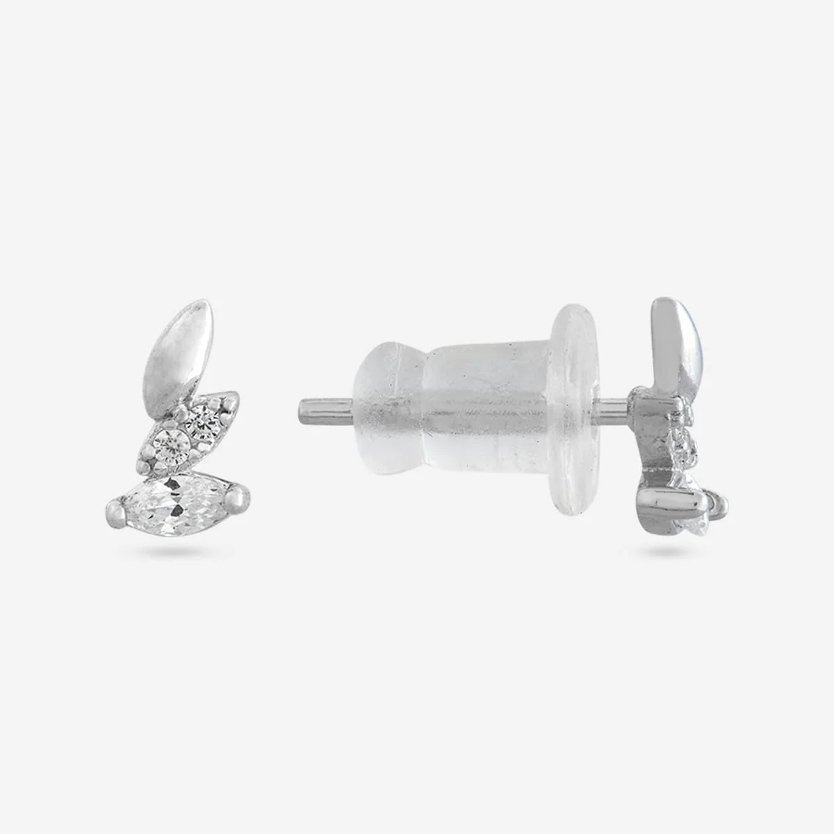 92.5 Silver Earring 194992 - Image 7
